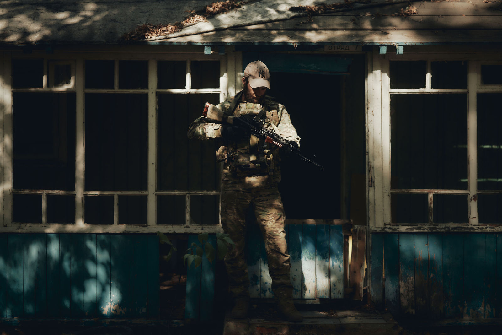 Documentary photograph from Honestly's embed with the Artesans ResQ medevac team in wartime Ukraine
