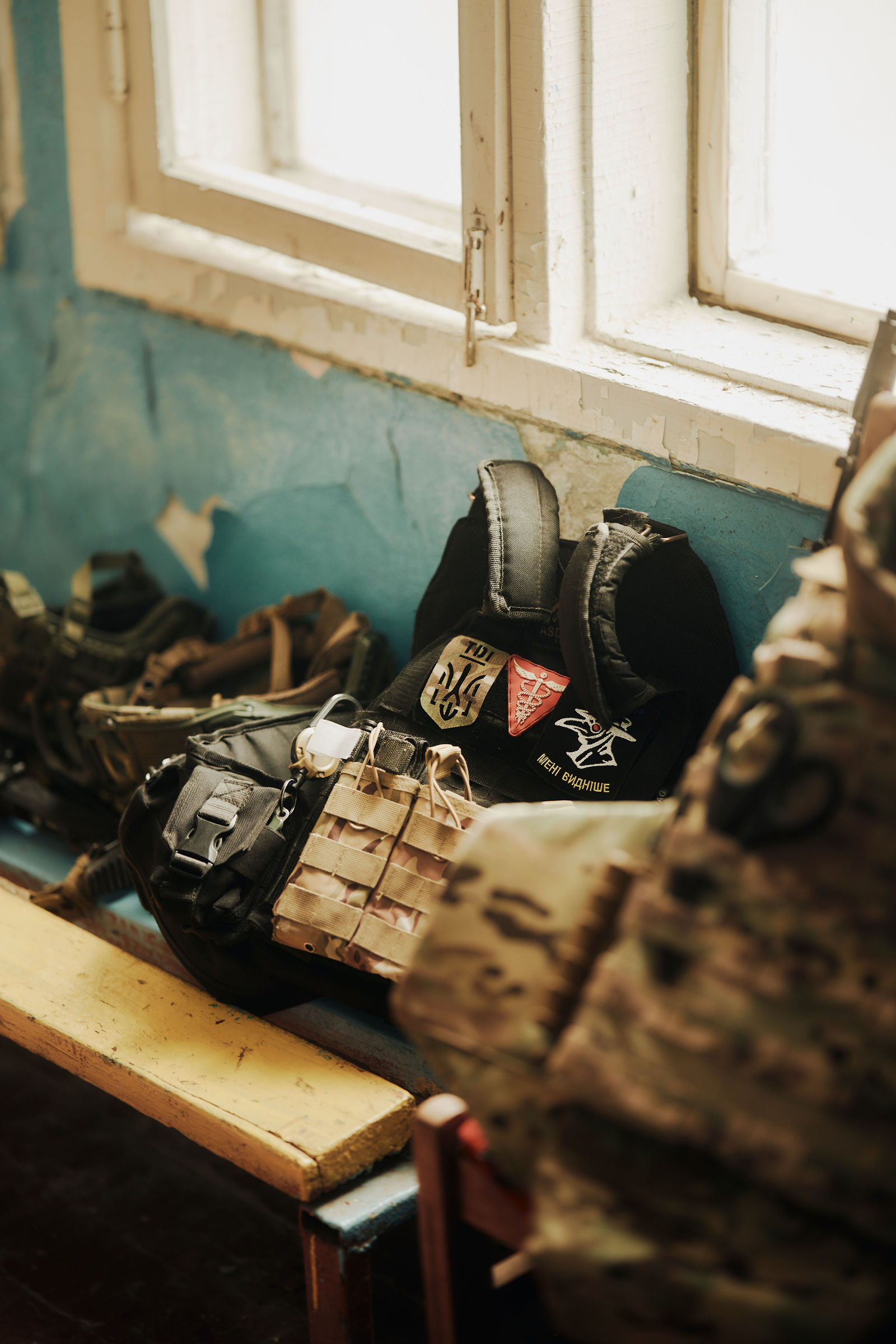 Documentary photograph from Honestly's embed with the Artesans ResQ medevac team in wartime Ukraine