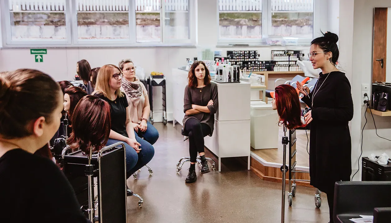 Impression aus dem Colorist-Kurs der Deutschen Friseurakademie