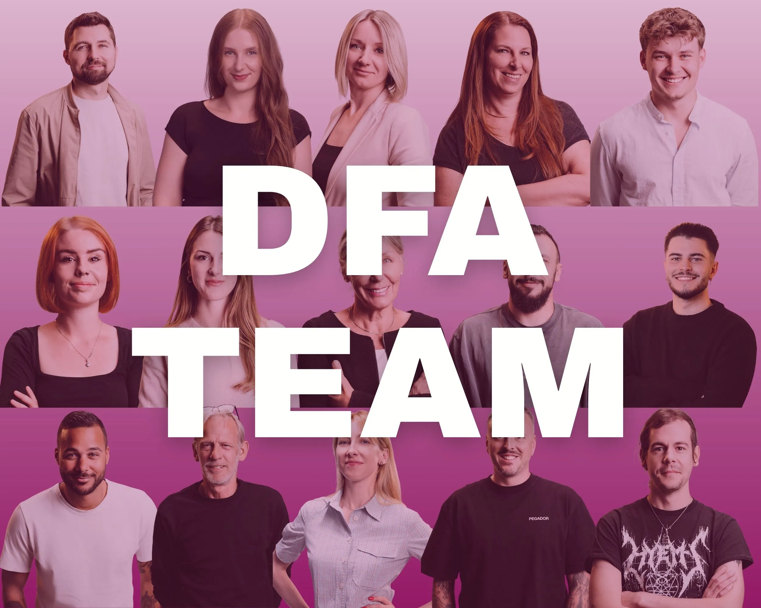 Das Team hinter der DFA