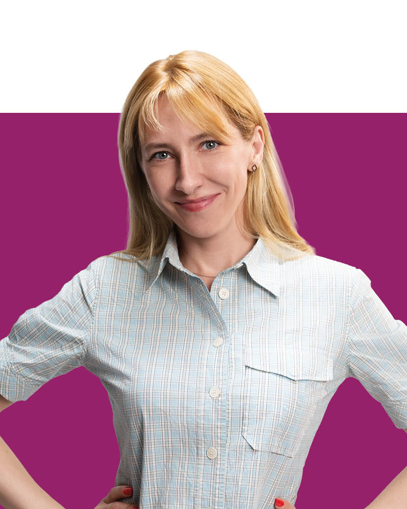 Elena Shevtsova, Software Engineer bei der Deutschen Friseurakademie