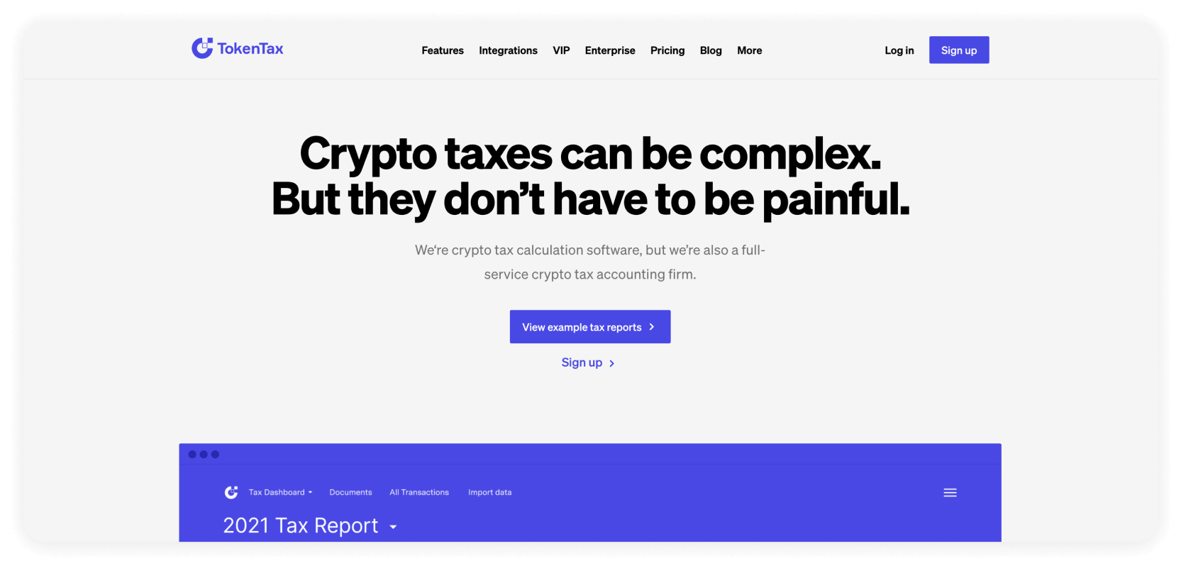TokenTax crypto tax calculator review