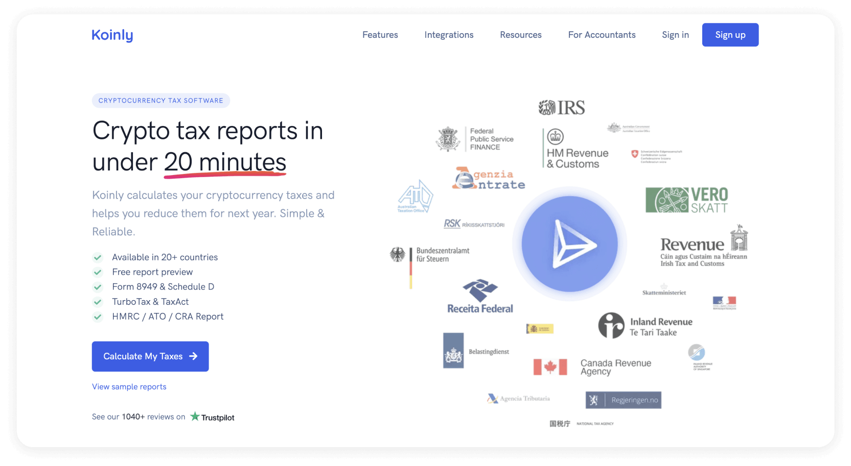 Koinly tax software review