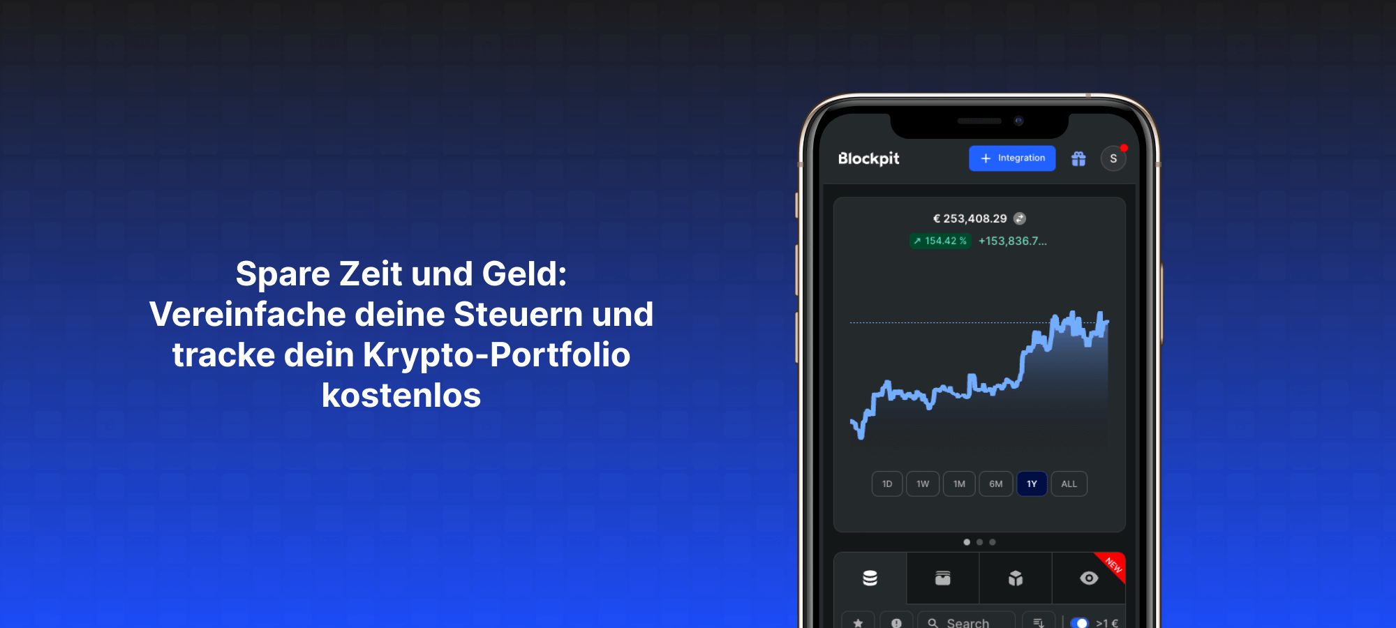 Blockpit Mobile App Portfoliotracking