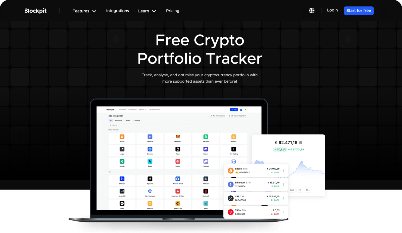 Blockpi Krypto Portfoliotracker