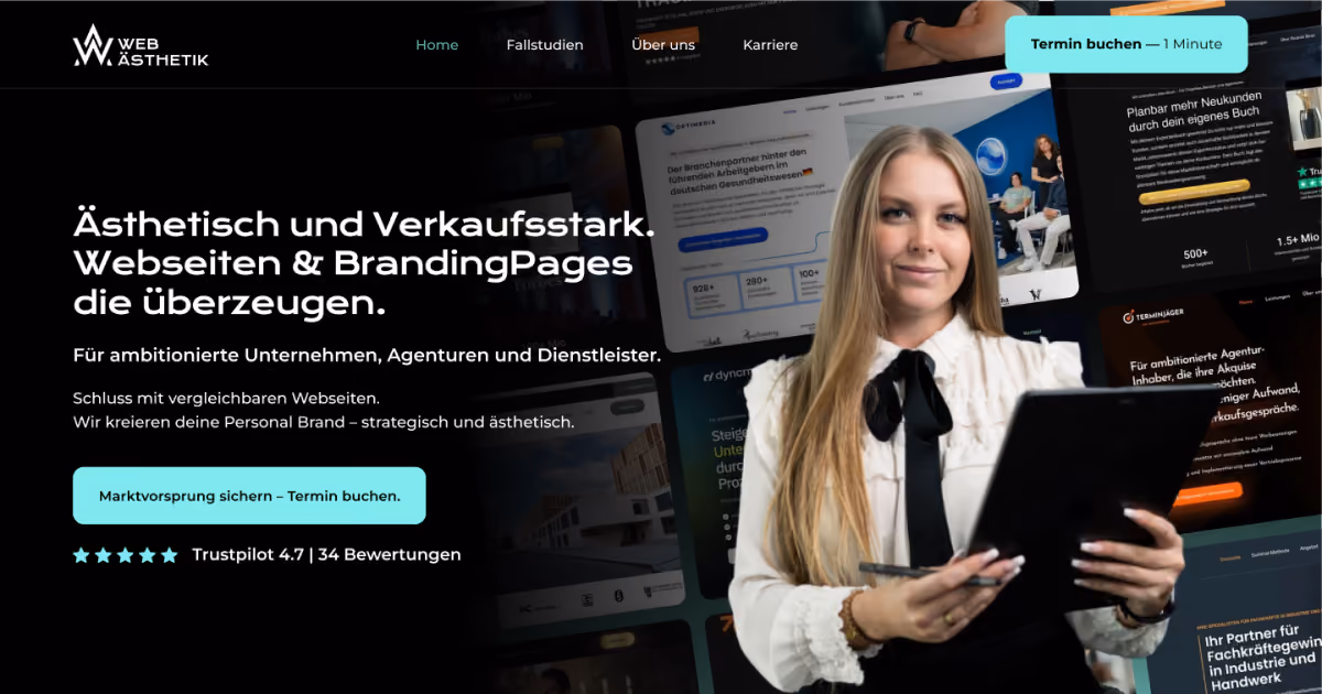 Web Ästhetik, Webdesign Agentur