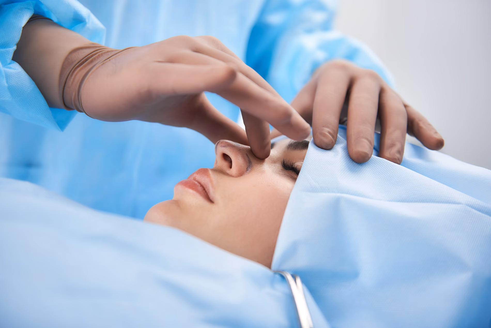 Operativer Septumperforationsverschluss in der Nasenchirurgie