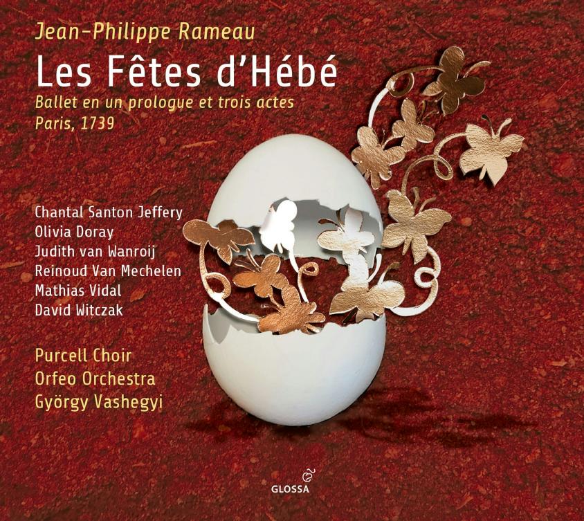 Album cover: Rameau – Les Fêtes d'Hébé (1739), conducted by György Vashegyi