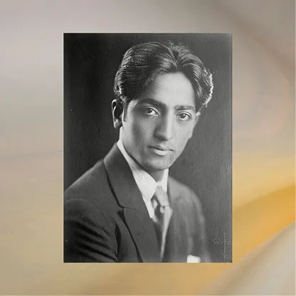 Photo of Jiddu Krishnamurti