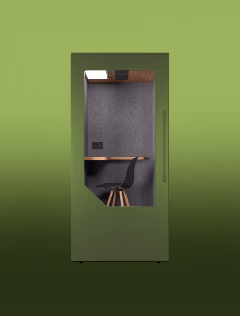 green work pod