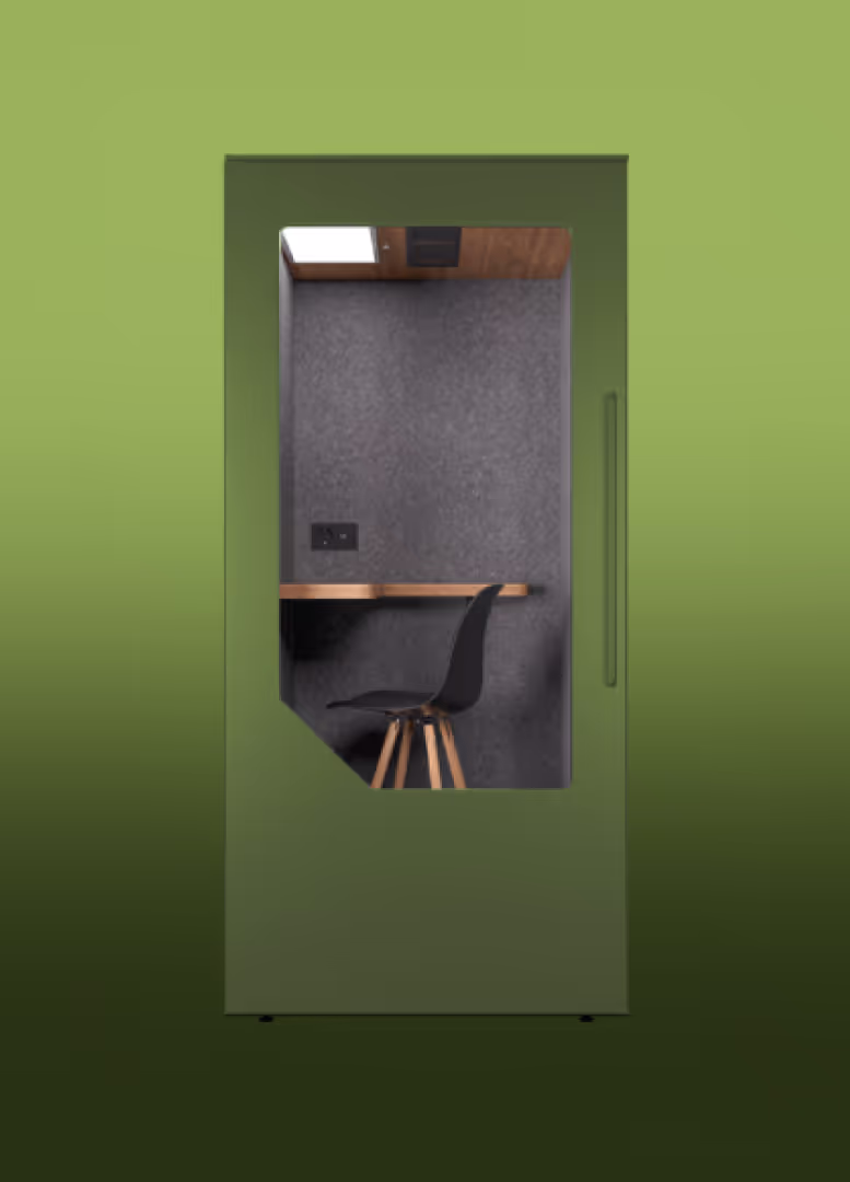 green work pod