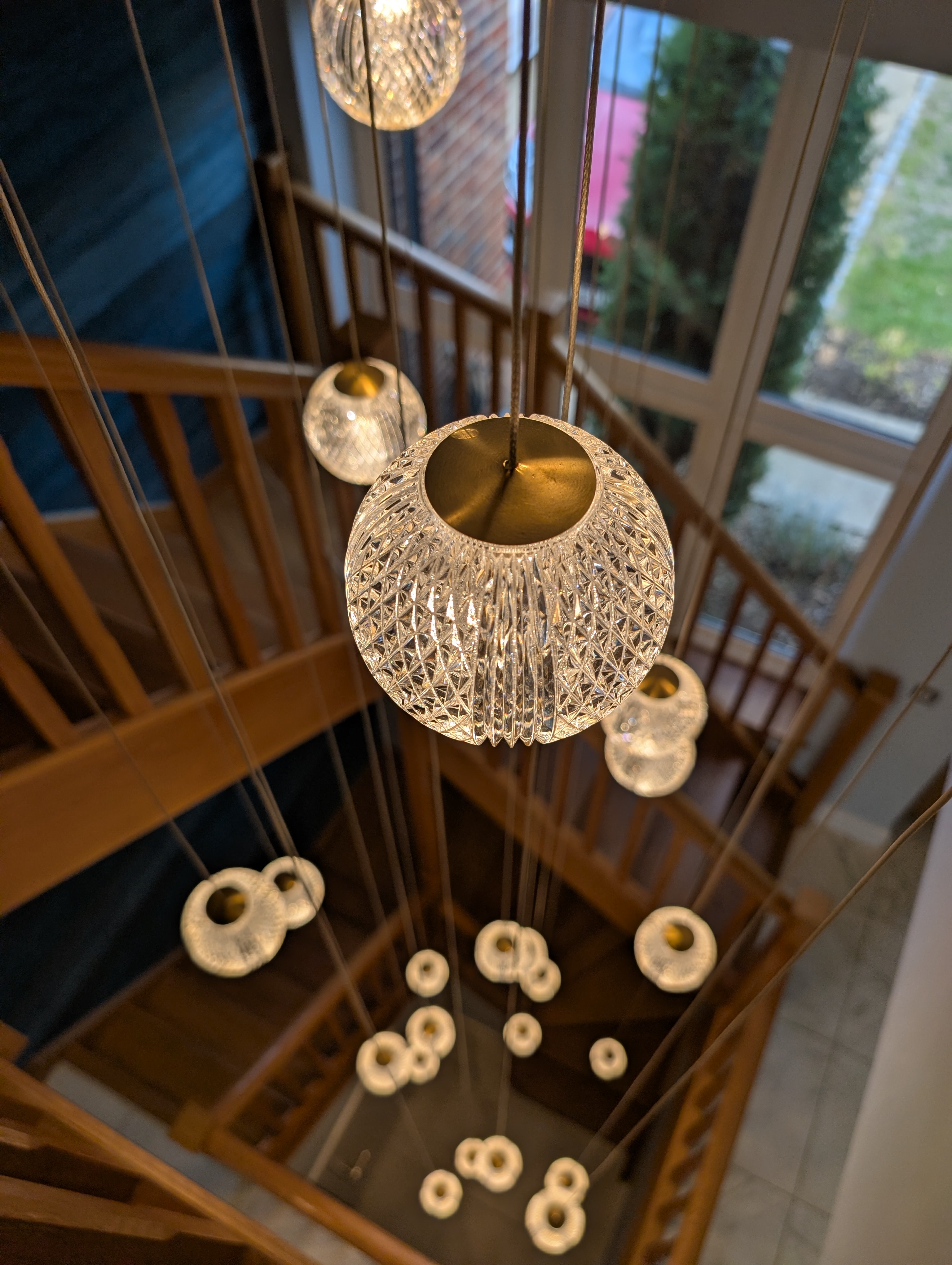 Luxury Residential Bespoke Staircase Lighting in Henley