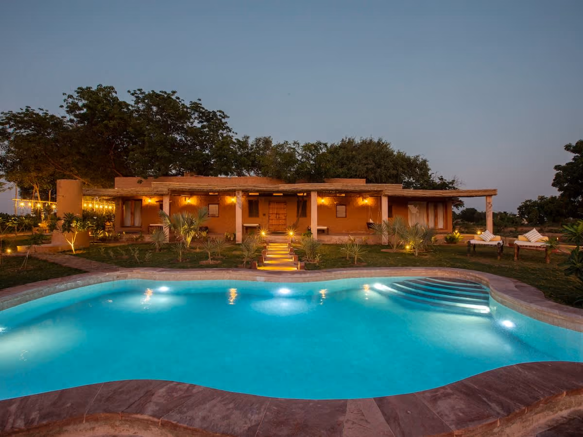 Anavya- 3BR Chilli Farm Villa near Jodhpur(Osian)
