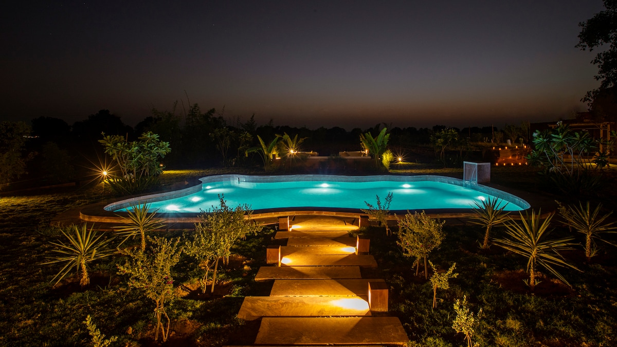 Anavya- 3BR Chilli Farm Villa near Jodhpur(Osian)