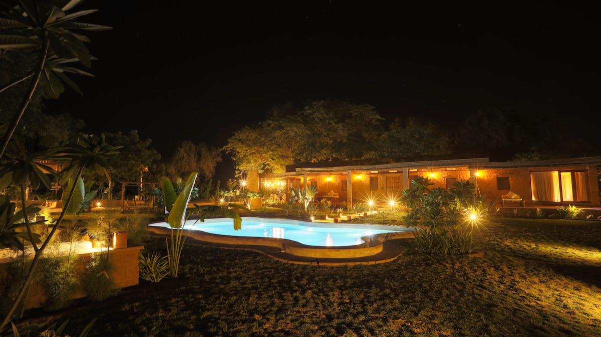 Anavya- 3BR Chilli Farm Villa near Jodhpur(Osian)