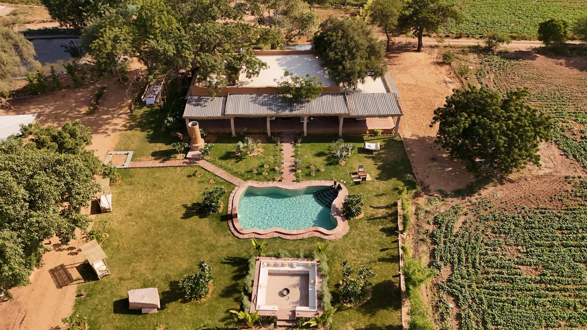Anavya- 3BR Chilli Farm Villa near Jodhpur(Osian)