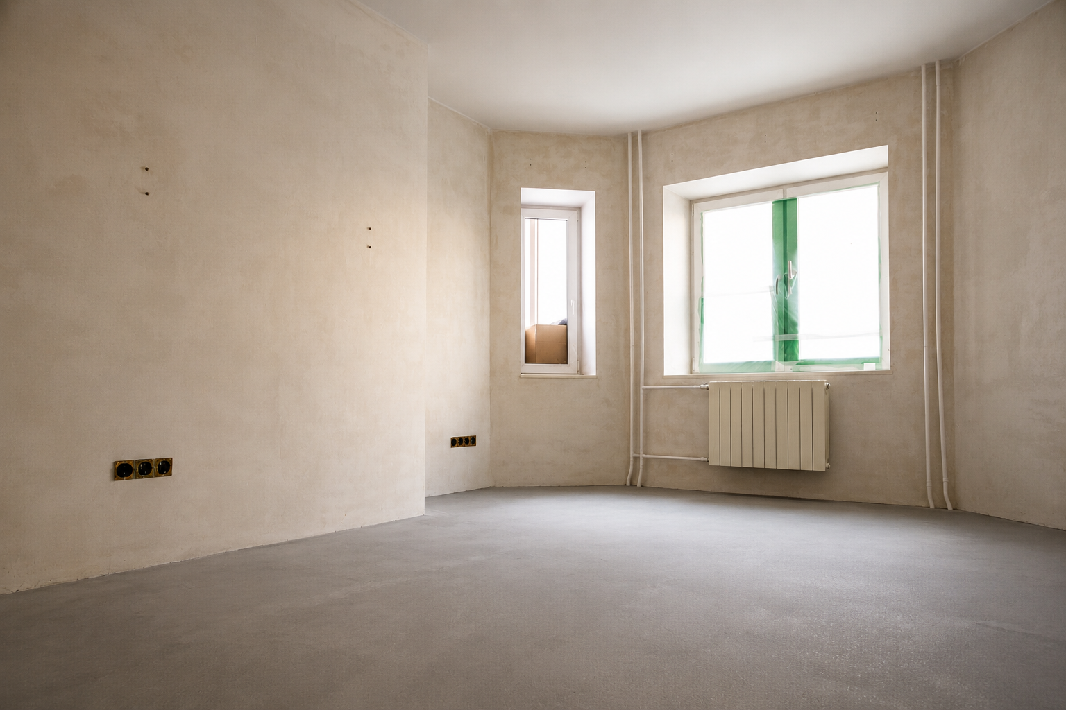 Wohnungsauflösung in Bremen: geräumte Wohnung nach Entrümpelung