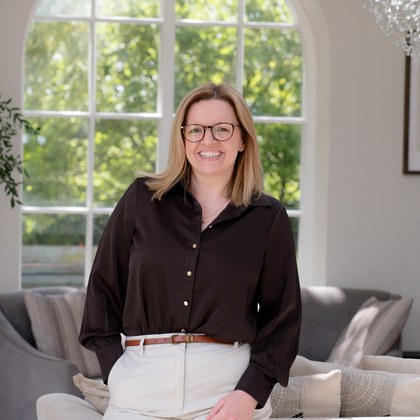 Portrait of Laura Bangs, Bloom co-founder and obstetrician