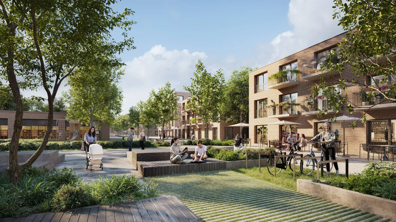 Lageplan Quartier Luisenhof – Germendorfer Allee, Oranienburg