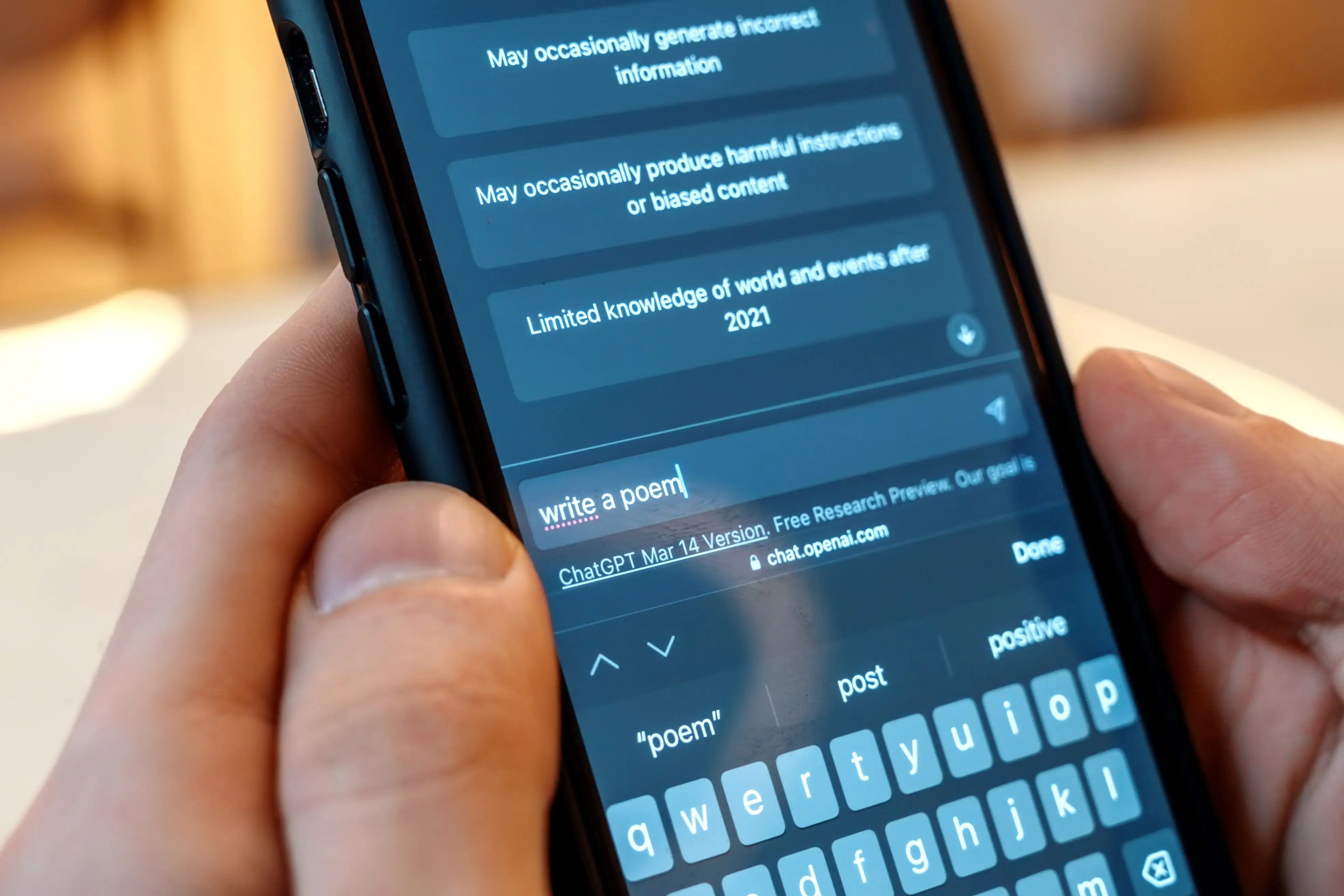 système cloudflare ouvert sur un téléphone
