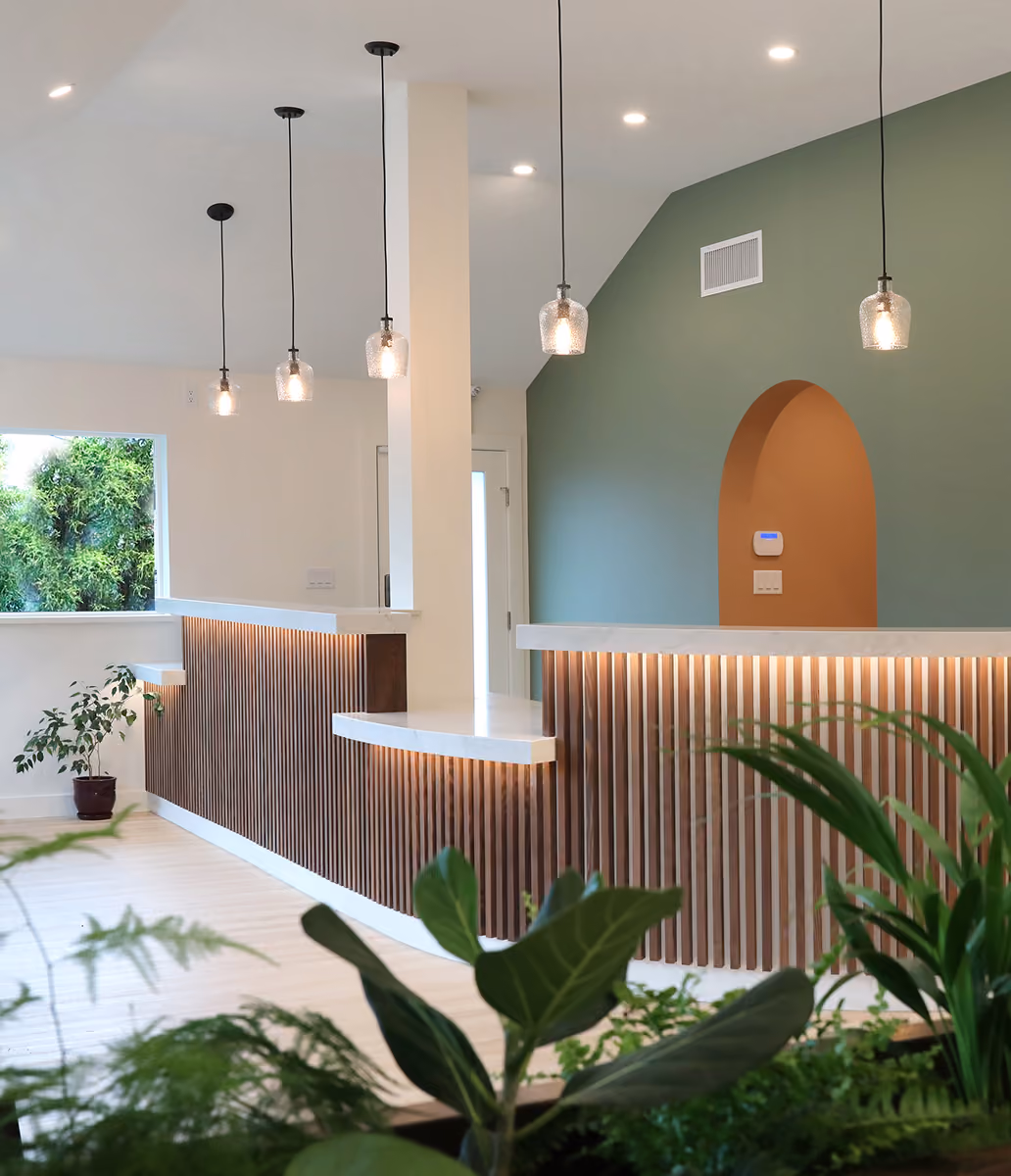 Interior of a space built by Facet Custom Builders