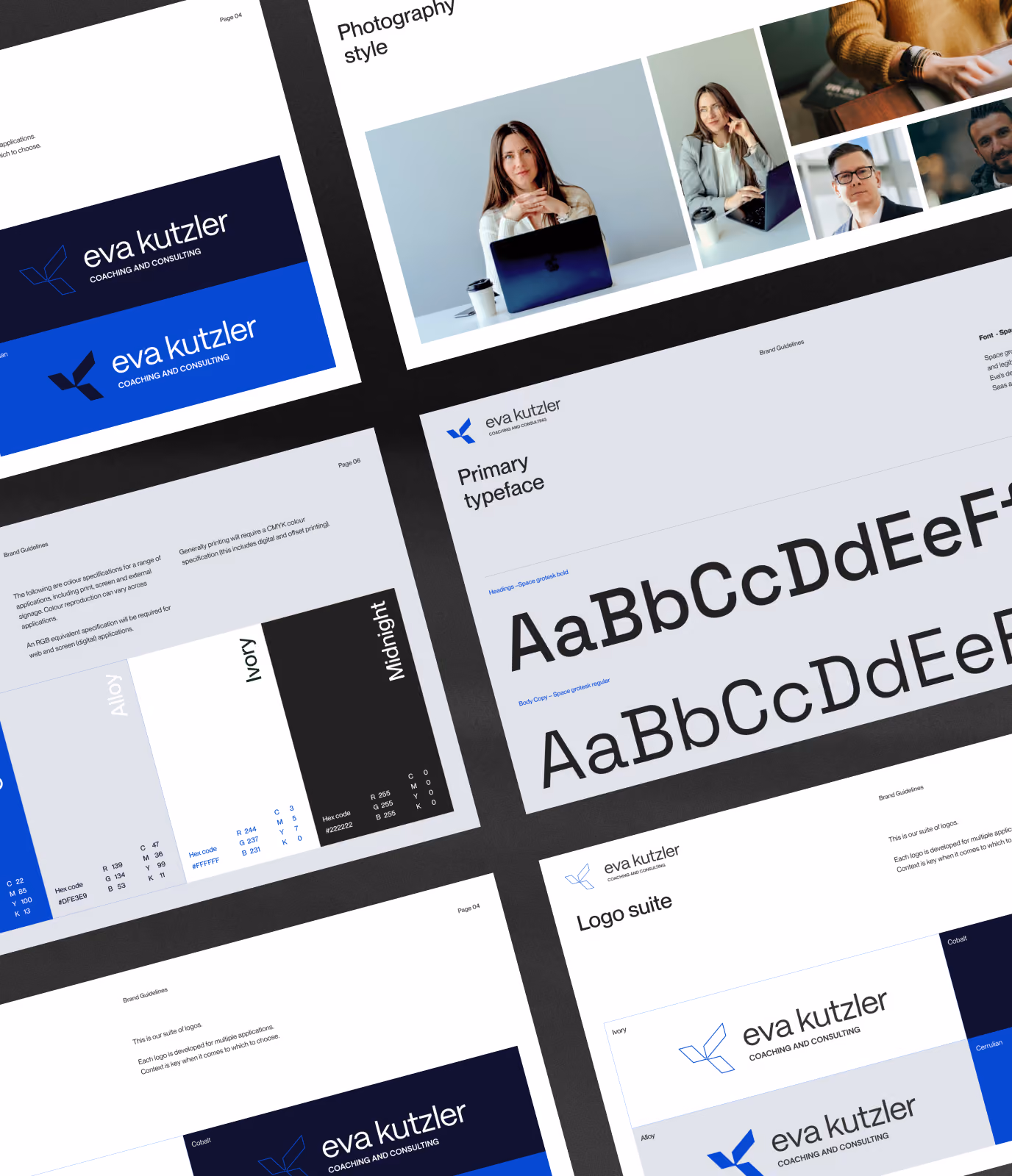 Eva Kutzler brand guidelines
