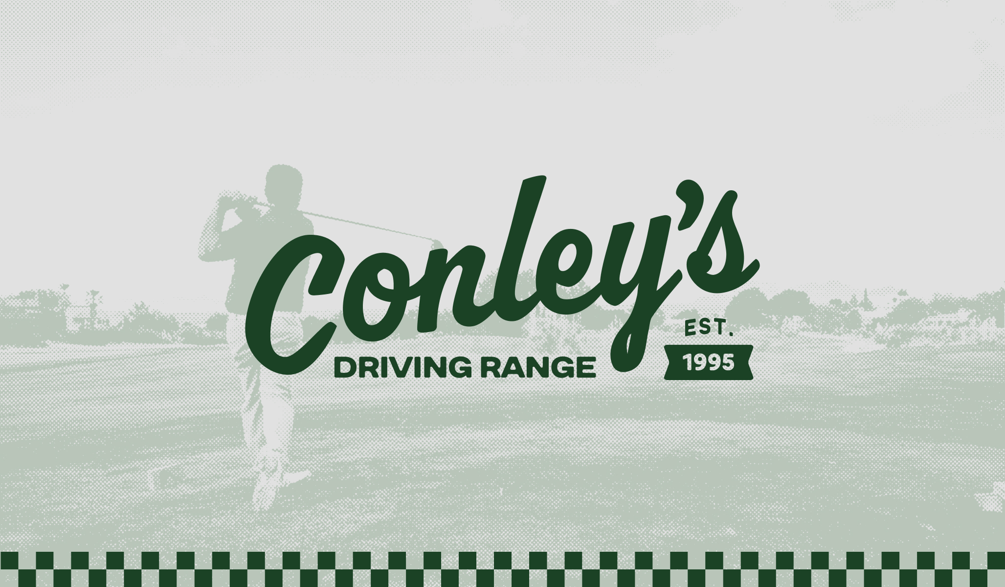Conley's Golf website page design