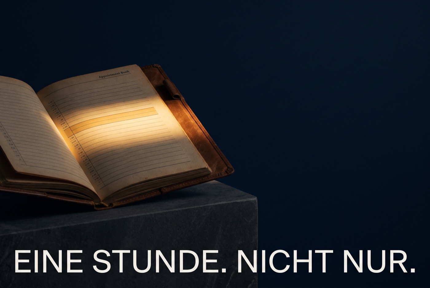 Leerer Beratungsplatz