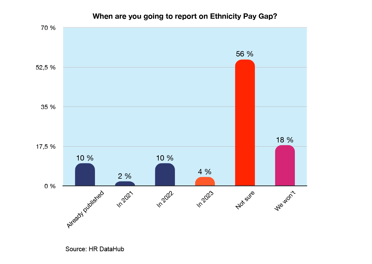 when are you going to report on Ethnicity Pay Gap?