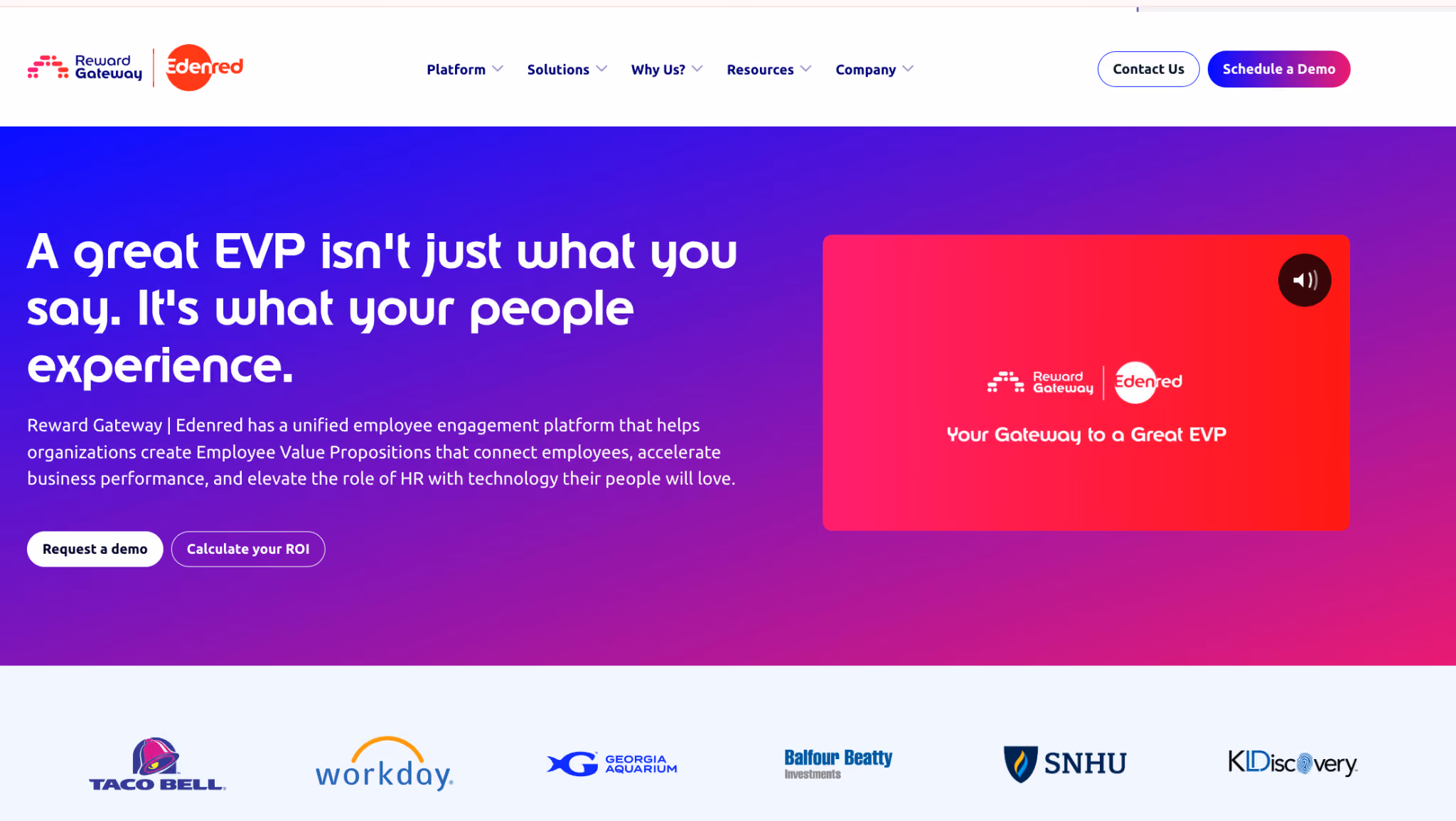 Reward Gateway employee engagement platform