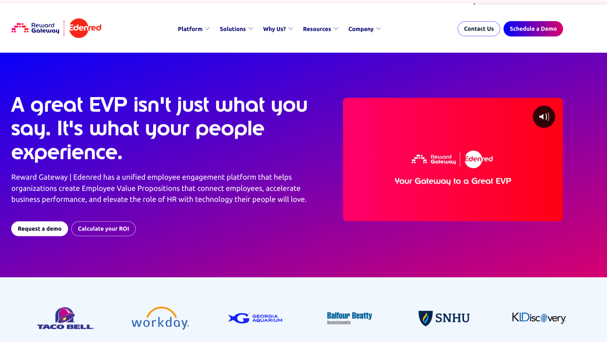Reward Gateway employee engagement platform