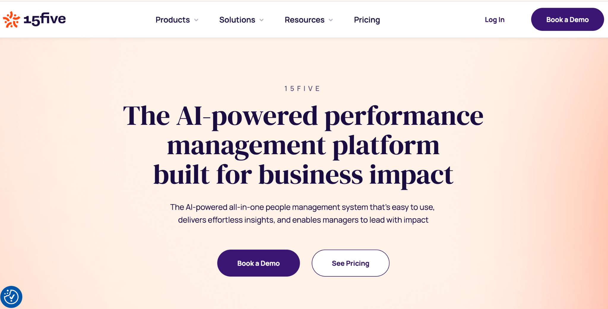 15five AI-powered employee management platform
