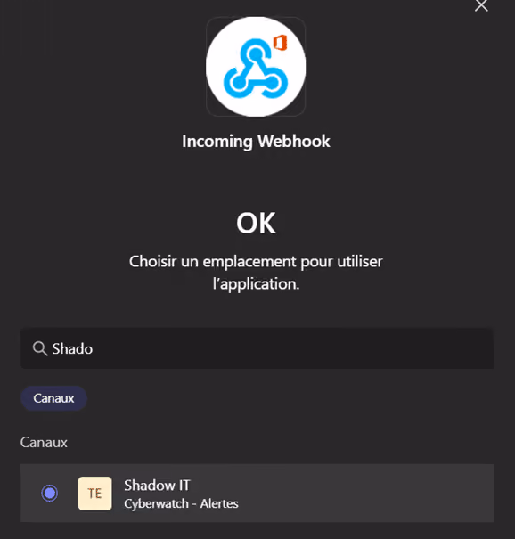 configurer microsoft teams