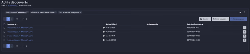 configuration de l'alerte planifiee