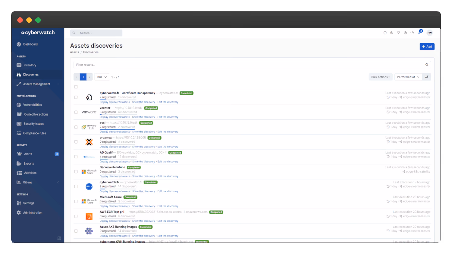 decouverte des actifs informatiques