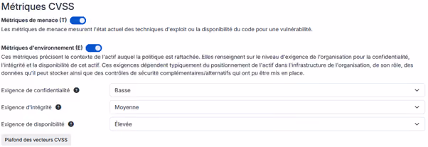 metriques cvss