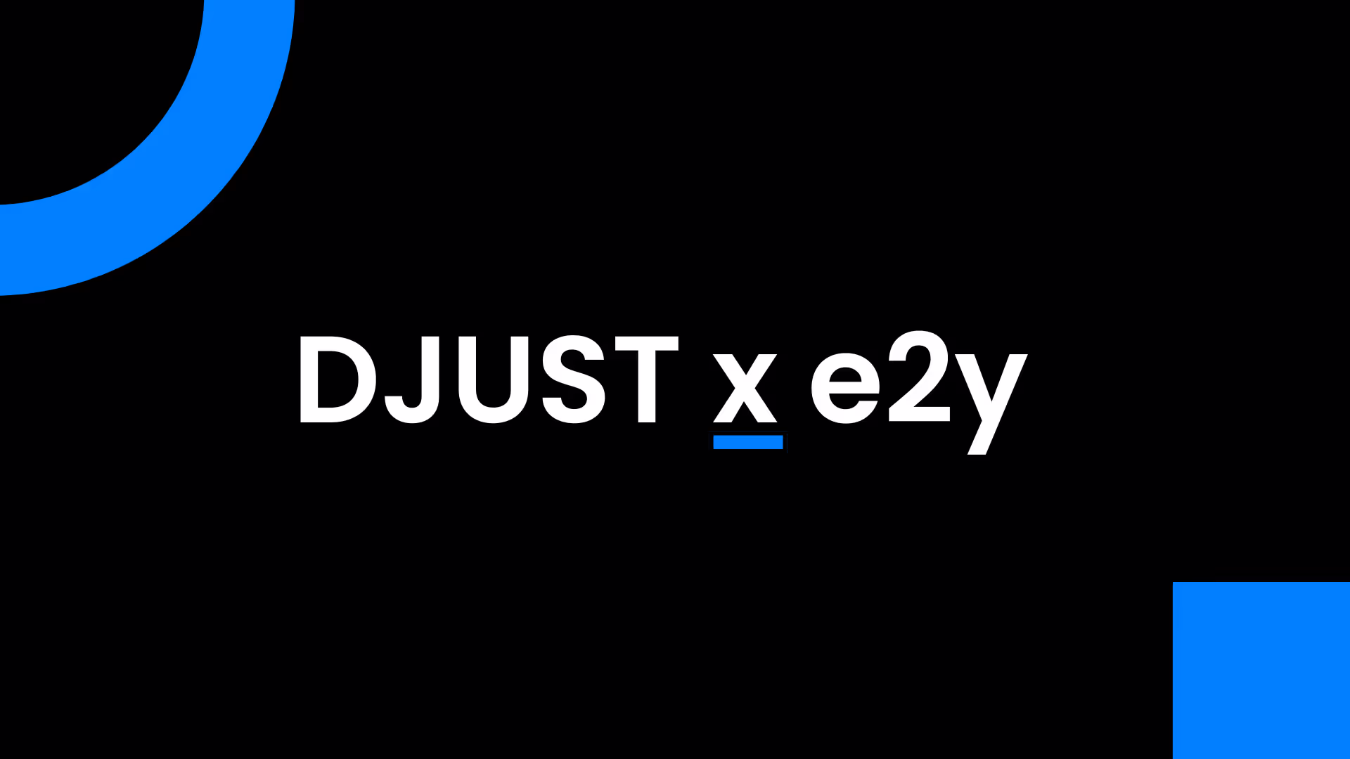 DJUST x e2y: A Partnership to Accelerate B2B Commerce