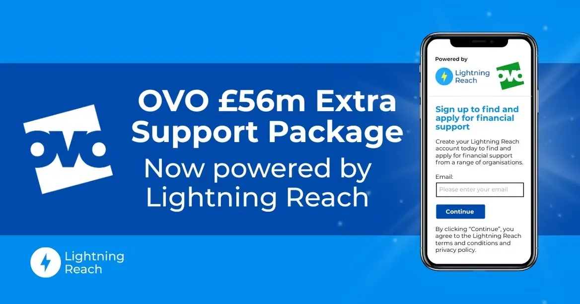 OVO and Lightning Reach launch groundbreaking financial support hub for customers