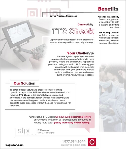 TTC Check product brief cover