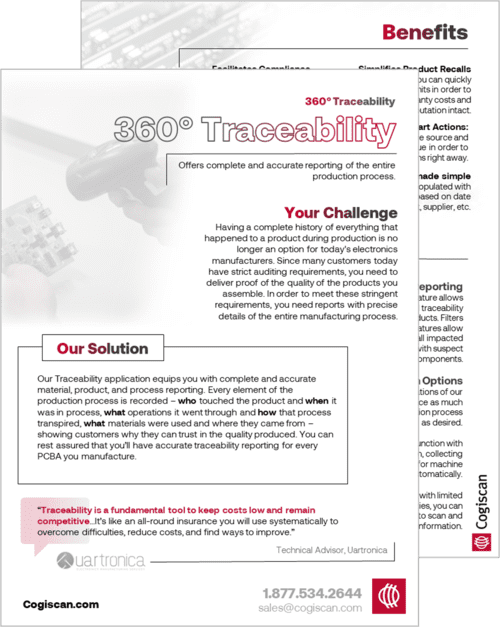 360 degree Traceability product brief cover