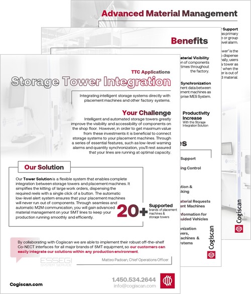 Tower Integration product brief cover