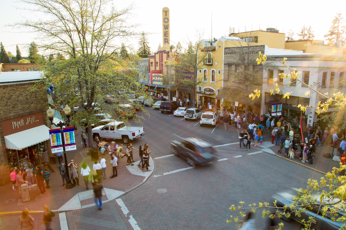 Historic downtown oregon city