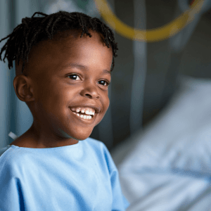 Hospital stays with children