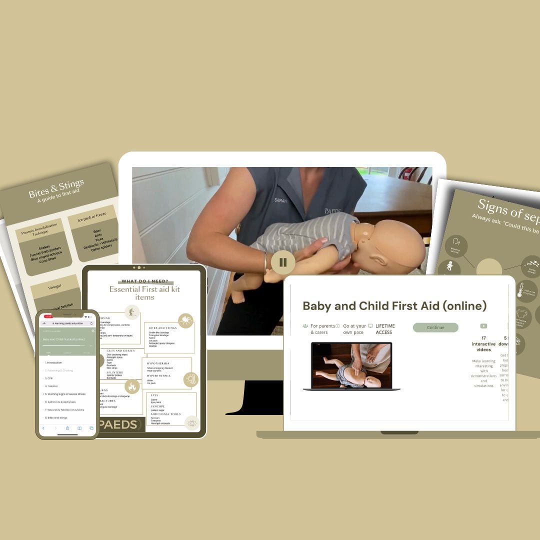 Baby & Child First Aid Online Course