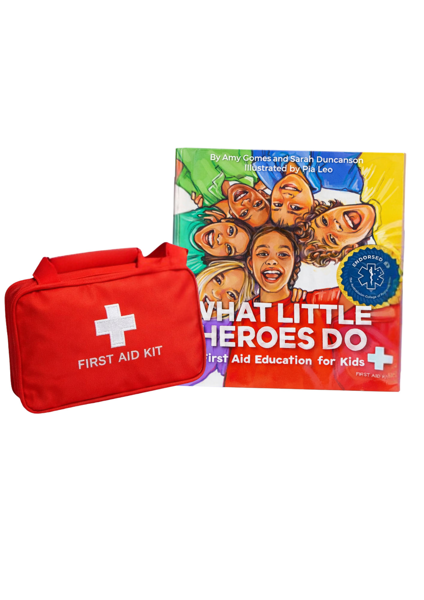 What Little Heroes Do - Book + Play First Aid Kit