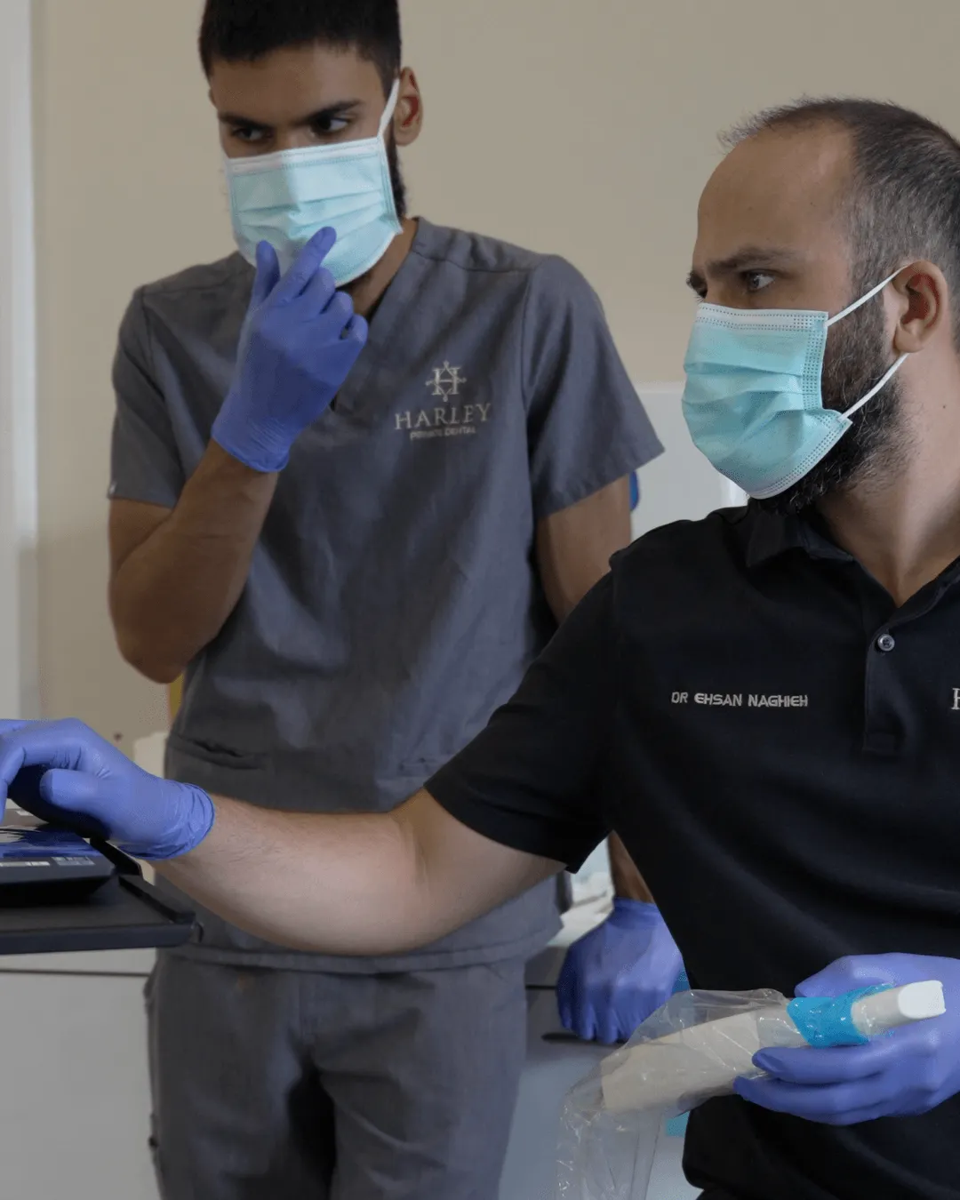 Smiling patient at Harley Private