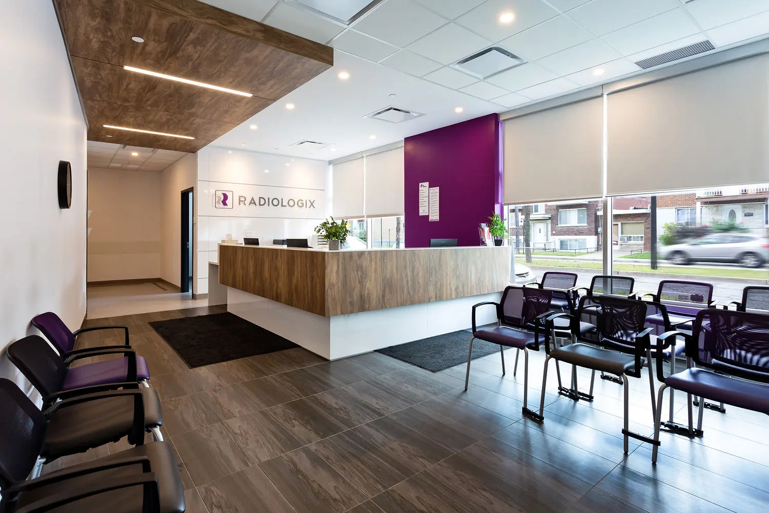 Accueil clinique, Radiologix Sorel