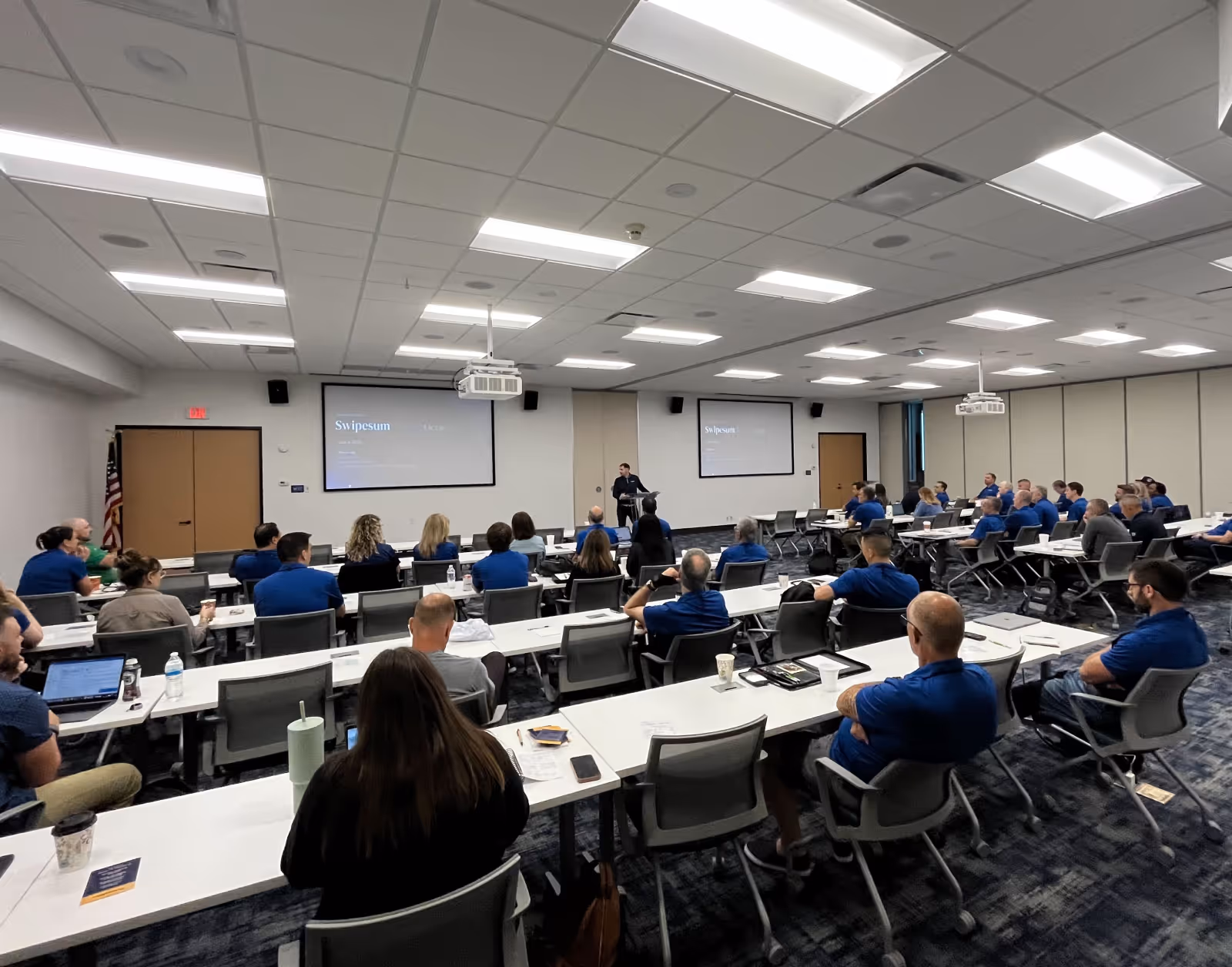 Swipesum payments education session for franchise owners