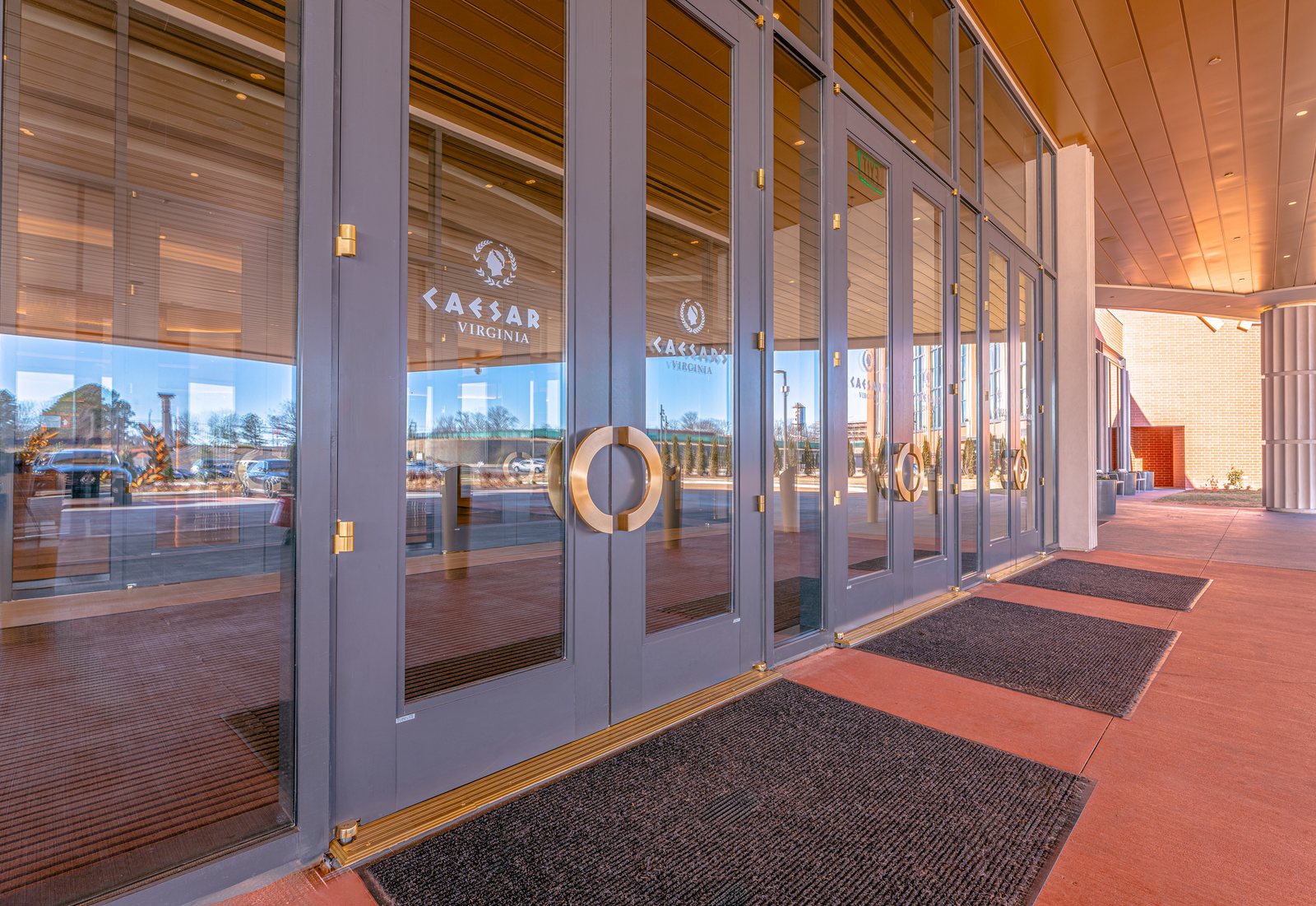 Caesars Virginia curtainwall exterior