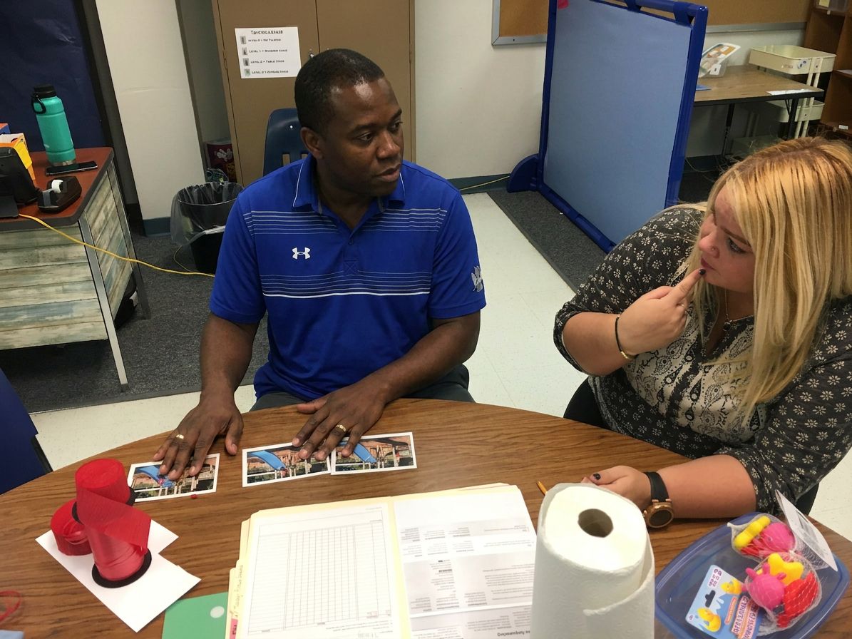 Links curriculum in action with table work.